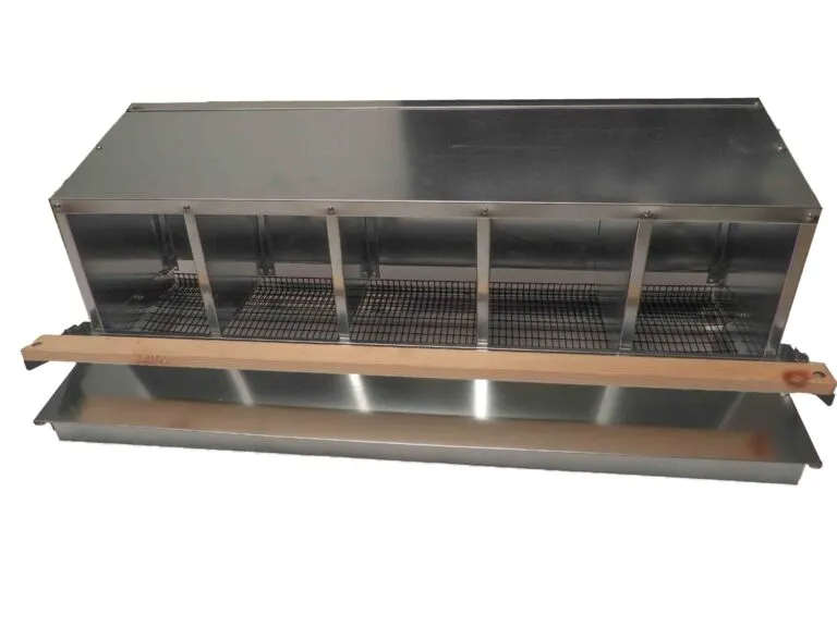 5 Hole Rollaway Chicken Nest Box